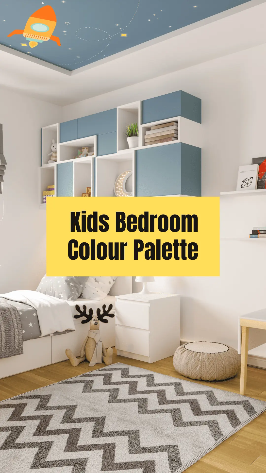 Trendy kids Bedroom colour combinations